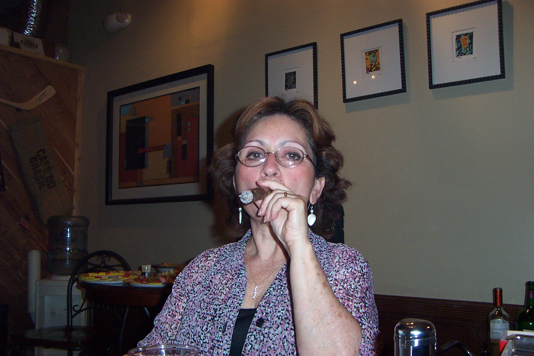 Check out Mom... holding down the fort w/ a CAO Criollo.